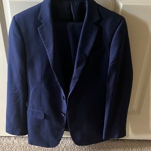 Men’s Blue Suit Jacket & Pants.  36 Regular 30 Waist.